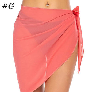 Short Sarongs Beach Wrap -50% Off Today